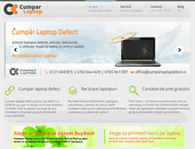 Tablet Screenshot of cumparlaptopdefect.ro